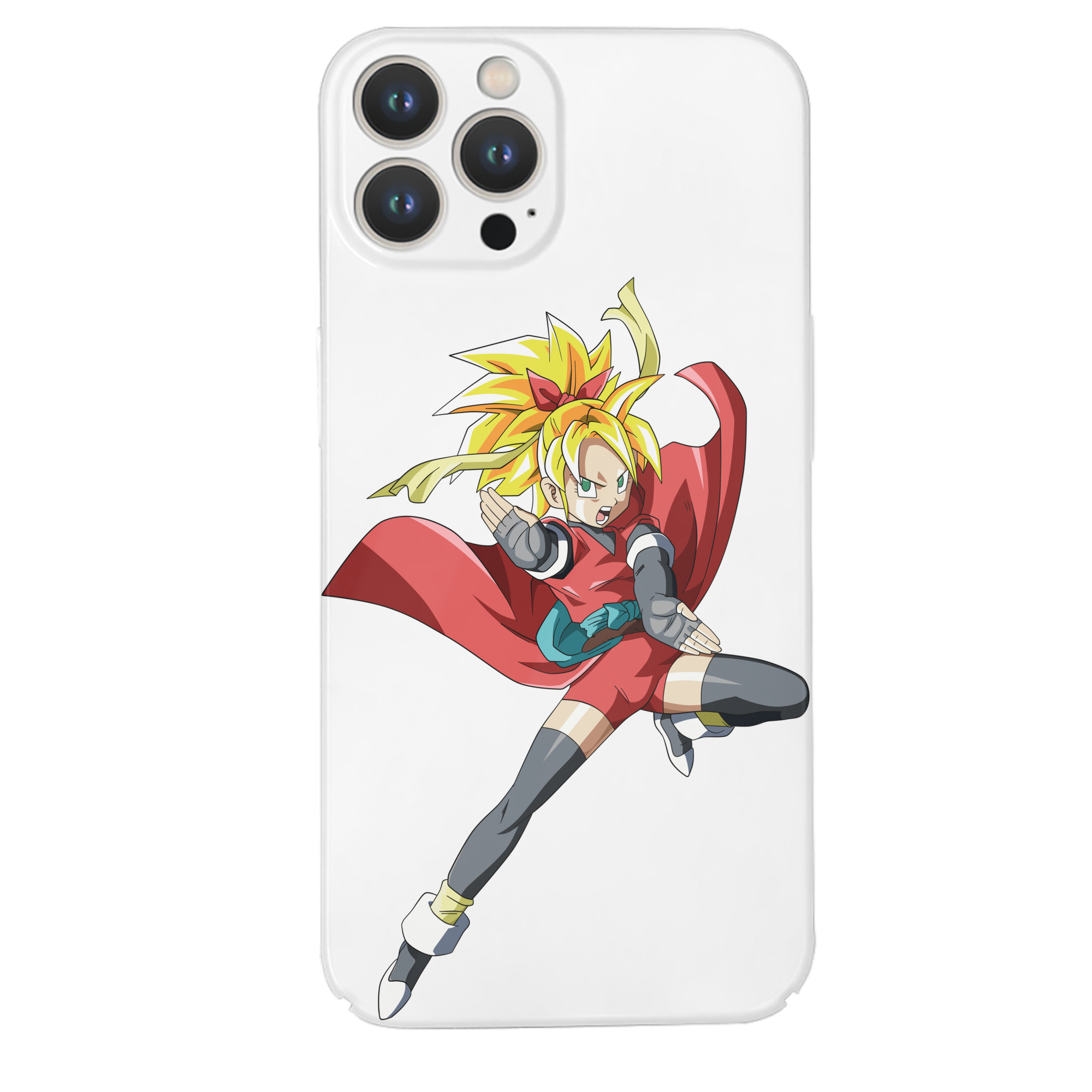 （画像用） ドラゴンボール カリフラ DRAGON BALL Caulifla 【iPhone 14シリーズ対応】ハードケース